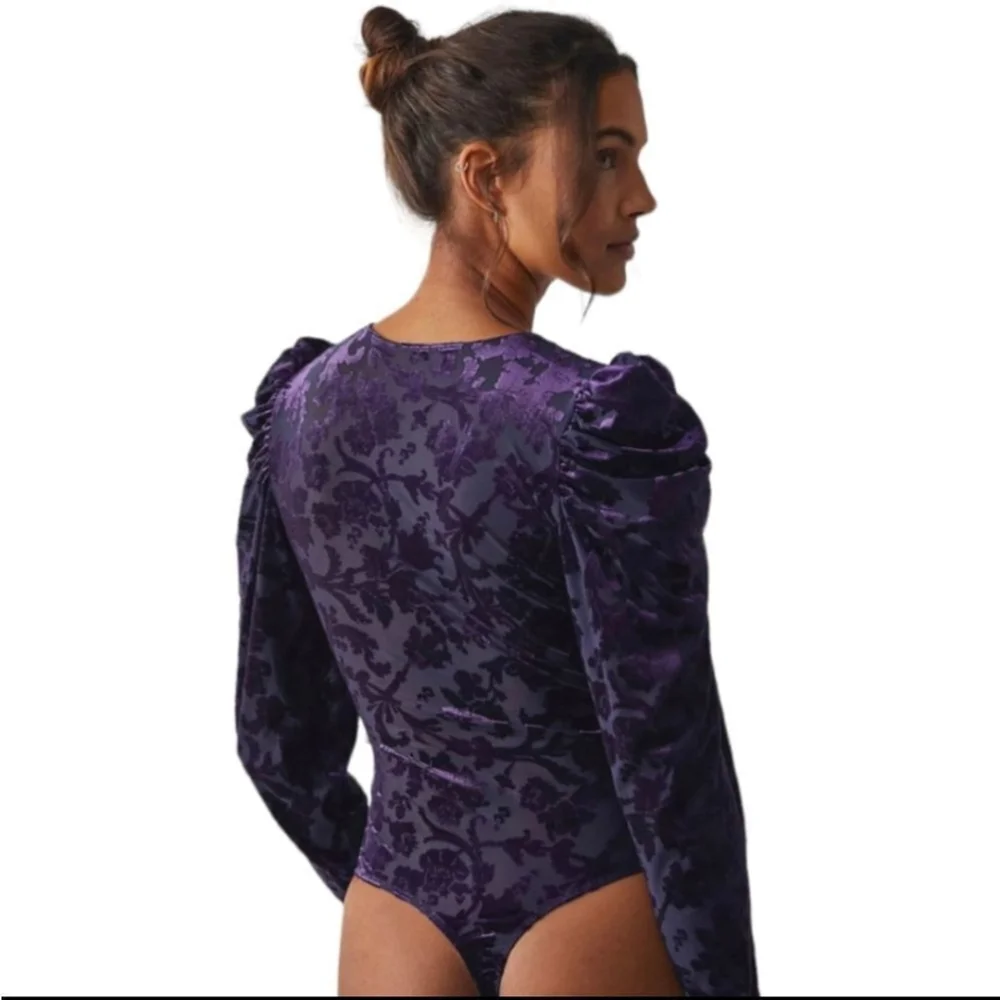 Free People Deep Sea Magic Hour Bodysuit Women's Size S NWT